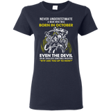 Never Underestimate A Man T Shirts