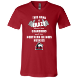 This Nana Is Crazy About Her Grandkids And Her Northern Illinois Huskies T Shirts