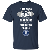 This Nana Is Crazy About Her Grandkids And Her San Diego Padres T Shirts