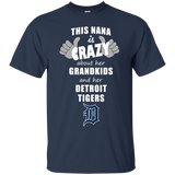 This Nana Is Crazy About Her Grandkids And Her Detroit Tigers T Shirts