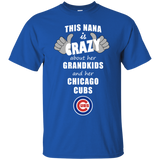 This Nana Is Crazy About Her Grandkids And Her Chicago Cubs T Shirts