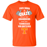 This Nana Is Crazy About Her Grandkids And Her Tennessee Volunteers T Shirts