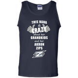 This Nana Is Crazy About Her Grandkids And Her Akron Zips T Shirts