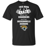 This Nana Is Crazy About Her Grandkids And Her Jacksonville Jaguars T Shirts