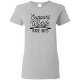 Support Wildlife Raise Boys T Shirts V3