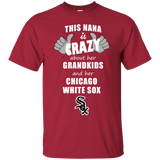This Nana Is Crazy About Her Grandkids And Her Chicago White Sox T Shirts