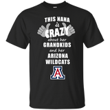 This Nana Is Crazy About Her Grandkids And Her Arizona Wildcats T Shirts