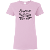 Support Wildlife Raise Boys T Shirts V3