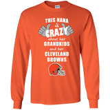 This Nana Is Crazy About Her Grandkids And Her Cleveland Browns T Shirts