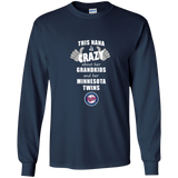 This Nana Is Crazy About Her Grandkids And Her Minnesota Twins T Shirts