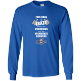 This Nana Is Crazy About Her Grandkids And Her Milwaukee Brewers T Shirts