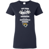 This Nana Is Crazy About Her Grandkids And Her Jacksonville Jaguars T Shirts