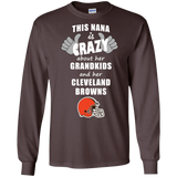 This Nana Is Crazy About Her Grandkids And Her Cleveland Browns T Shirts