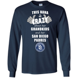 This Nana Is Crazy About Her Grandkids And Her San Diego Padres T Shirts