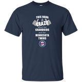 This Nana Is Crazy About Her Grandkids And Her Minnesota Twins T Shirts