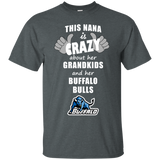 This Nana Is Crazy About Her Grandkids And Her Buffalo Bulls T Shirts