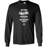 This Nana Is Crazy About Her Grandkids And Her New Orleans Saints T Shirts