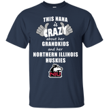 This Nana Is Crazy About Her Grandkids And Her Northern Illinois Huskies T Shirts