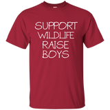 Support Wildlife Raise Boys T Shirts V4