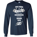 This Nana Is Crazy About Her Grandkids And Her Akron Zips T Shirts