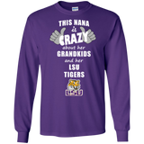 This Nana Is Crazy About Her Grandkids And Her LSU Tigers T Shirts