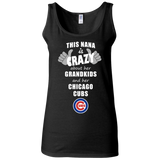 This Nana Is Crazy About Her Grandkids And Her Chicago Cubs T Shirts