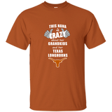 This Nana Is Crazy About Her Grandkids And Her Texas Longhorns T Shirts