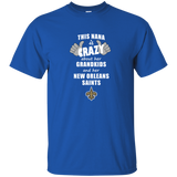 This Nana Is Crazy About Her Grandkids And Her New Orleans Saints T Shirts