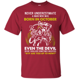 Never Underestimate A Man T Shirts