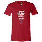 This Nana Is Crazy About Her Grandkids And Her Los Angeles Angels T Shirts