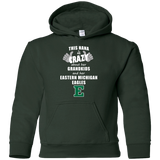 This Nana Is Crazy About Her Grandkids And Her Eastern Michigan Eagles T Shirts