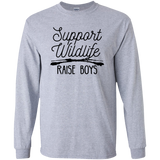 Support Wildlife Raise Boys T Shirts V3