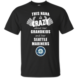 This Nana Is Crazy About Her Grandkids And Her Seattle Mariners T Shirts