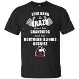 This Nana Is Crazy About Her Grandkids And Her Northern Illinois Huskies T Shirts