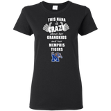 This Nana Is Crazy About Her Grandkids And Her Memphis Tigers T Shirts