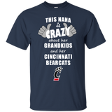 This Nana Is Crazy About Her Grandkids And Her Cincinnati Bearcats T Shirts