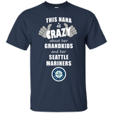 This Nana Is Crazy About Her Grandkids And Her Seattle Mariners T Shirts
