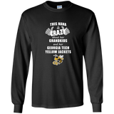 This Nana Is Crazy About Her Grandkids And Her Georgia Tech Yellow Jackets T Shirts