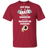 This Nana Is Crazy About Her Grandkids And Her Washington Redskins T Shirts
