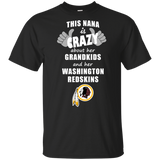 This Nana Is Crazy About Her Grandkids And Her Washington Redskins T Shirts