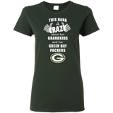 This Nana Is Crazy About Her Grandkids And Her Green Bay PackersT Shirts