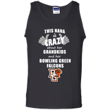 This Nana Is Crazy About Her Grandkids And Her Bowling Green Falcons T Shirts