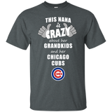 This Nana Is Crazy About Her Grandkids And Her Chicago Cubs T Shirts
