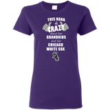 This Nana Is Crazy About Her Grandkids And Her Chicago White Sox T Shirts