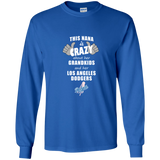 This Nana Is Crazy About Her Grandkids And Her Los Angeles Dodgers T Shirts