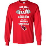 This Nana Is Crazy About Her Grandkids And Her Arizona Cardinals T Shirts