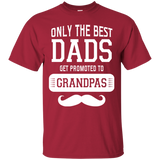 Only The Best Dads Get To Promoted To Grandpa T Shirts