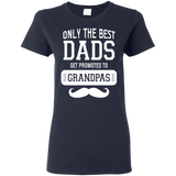 Only The Best Dads Get To Promoted To Grandpa T Shirts