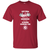 This Nana Is Crazy About Her Grandkids And Her Alabama Crimson Tide T Shirts