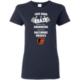 This Nana Is Crazy About Her Grandkids And Her Baltimore Orioles T Shirts